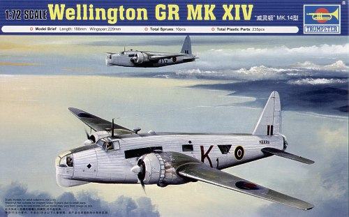 Trumpeter 01633 1:72 Vickers Wellington Mk.XIV