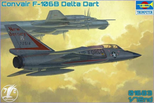 Trumpeter 01683 1:72 Convair F-106B Delta Dart