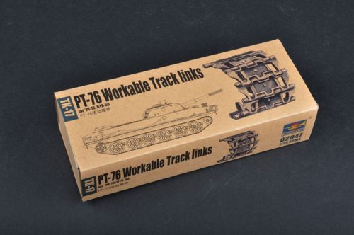 Trumpeter 02047 1:35 Soviet PT-76 Workable Track Links