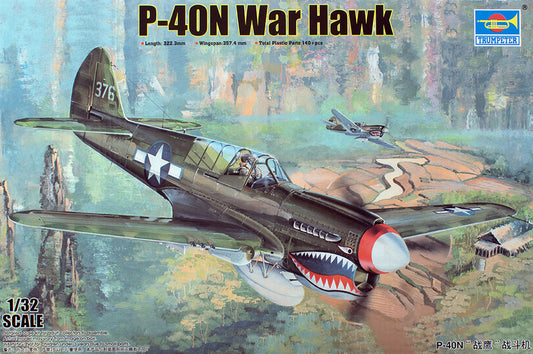 Trumpeter 02212 1:32 Curtiss P-40N Warhawk