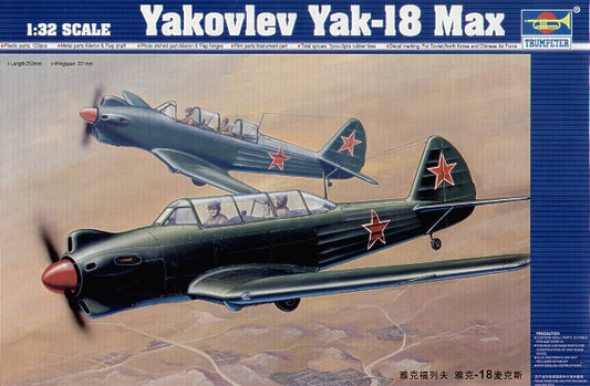 Trumpeter 02213 1:32 Yakovlev Yak-18 Max