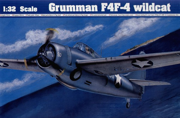 Trumpeter 02223 1:32 Grumman F4F-4 Wildcat