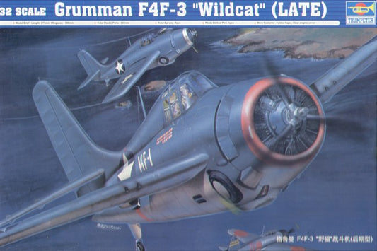 Trumpeter 02225 1:32 Grumman F4F-3 Wildcat Late Version