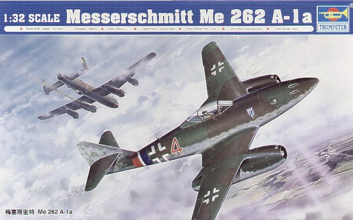 Trumpeter 02235 1:32 Messerschmitt Me-262A-1a