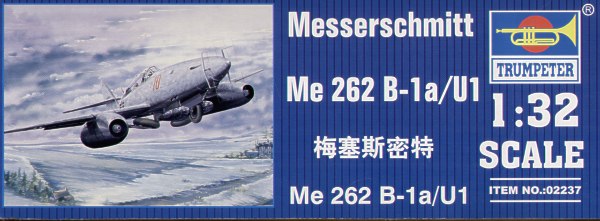 Trumpeter 02237 1:32 Messerschmitt Me-262B-1a/U1