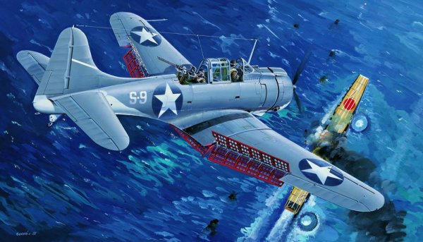 Trumpeter 02244 1:32 Douglas SBD-3 Dauntless U.S. Navy Midway