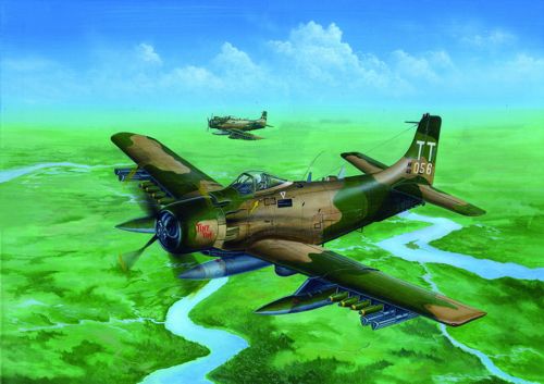 Trumpeter 02254 1:32 Douglas A-1J AD-7 Skyraider