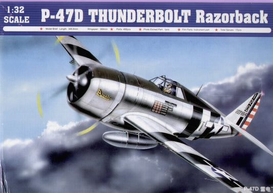 Trumpeter 02262 1:32 Republic P-47D Thunderbolt Razorback