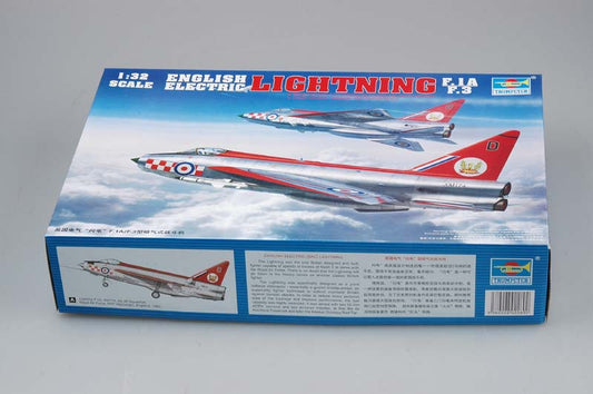 Trumpeter 02280 1:32 BAC/EE Lightning F.1A/F.3