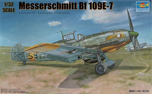 Trumpeter 02291 1:32 Messerschmitt Bf-109E-7