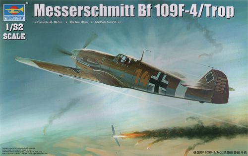 Trumpeter 02293 1:32 Messerschmitt Bf-109F-4 Tropical