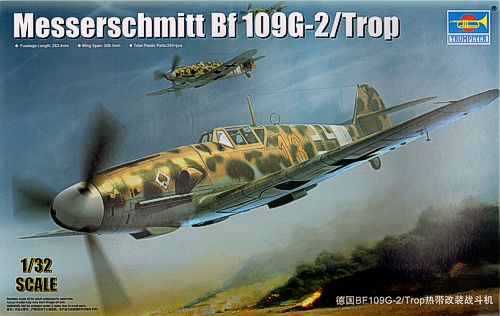 Trumpeter 02295 1:32 Messerschmitt Bf-109G-2 Tropical