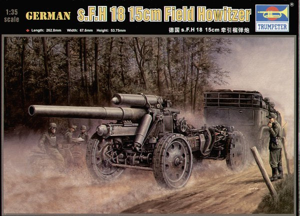 Trumpeter 02304 1:35 German s.FH 18 Field Howitzer