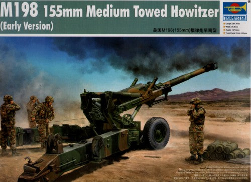 Trumpeter 02306 1:35 U.S. M198 155mm Medium Towed Howitzer (Early)