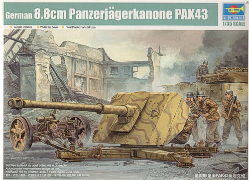 Trumpeter 02308 1:35 German 88mm PaK-43/41