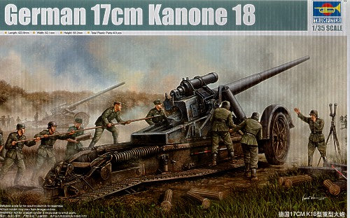 Trumpeter 02313 1:35 17cm Kanone 18 Heavy Gun