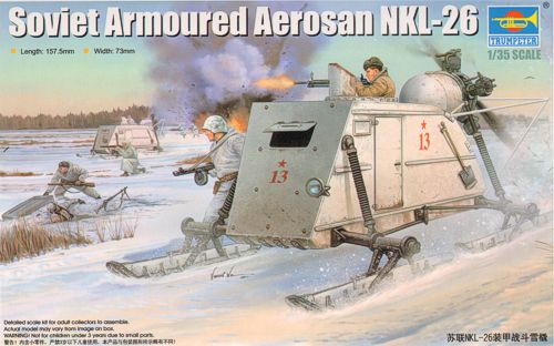 Trumpeter 02321 1:35 Soviet NKL-26 Armoured Aerosan