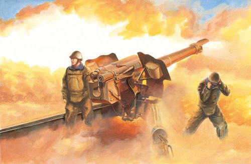 Trumpeter 02334 1:35 Soviet D-74 122mm Field Gun