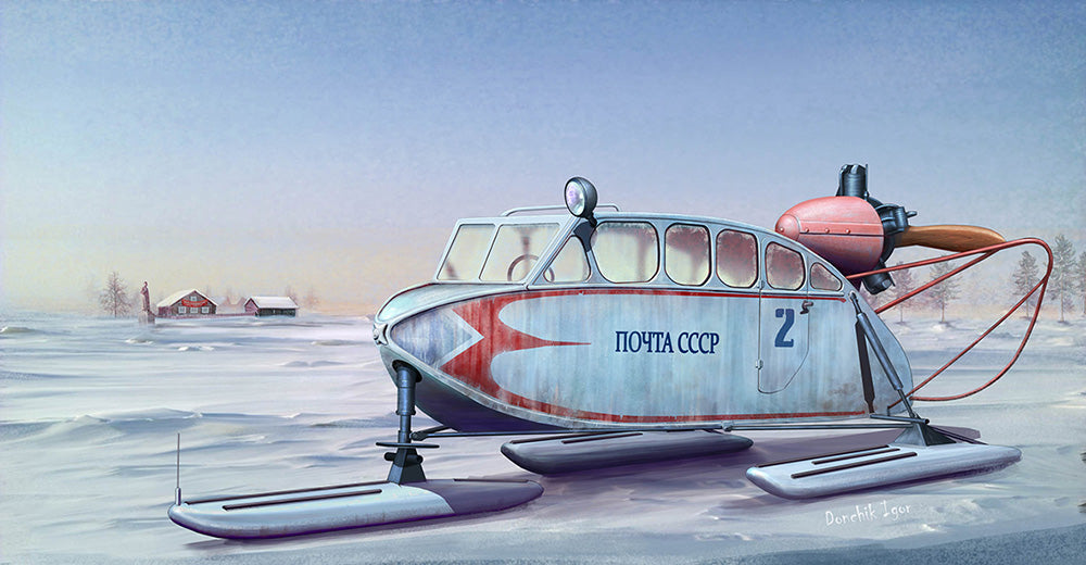 Trumpeter 02355 1:35 Soviet NKL-6 Aerosan