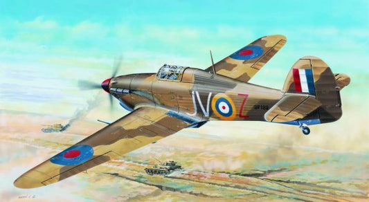 Trumpeter 02417 1:24 Hawker Hurricane Mk.IID / Trop