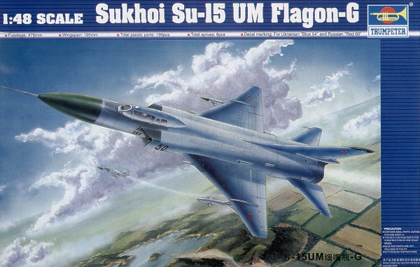 Trumpeter 02812 1:48 Sukhoi Su-15UM Flagon-G