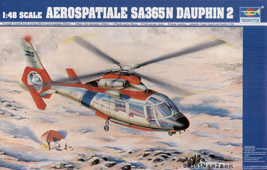 Trumpeter 02816 1:48 Aerospatiale AS.365N DAUPHIN II