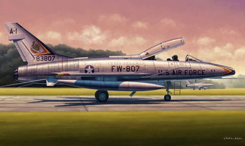 Trumpeter 02840 1:48 North-American F-100F Super Sabre 2 Seater