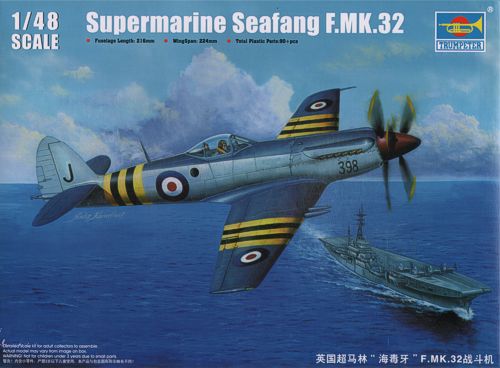 Trumpeter 02851 1:48 Supermarine Seafang F Mk.32