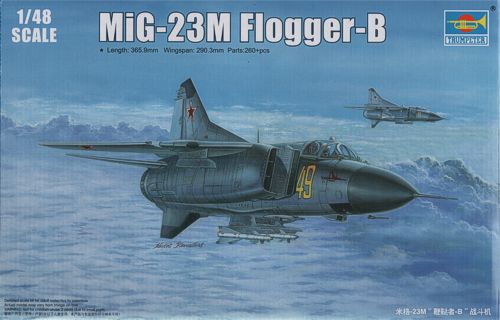 Trumpeter 02853 1:48 Mikoyan MiG-23M Flogger-B