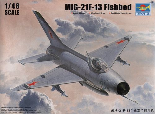 Trumpeter 02858 1:48 Mikoyan MiG-21F-13 Fishbed