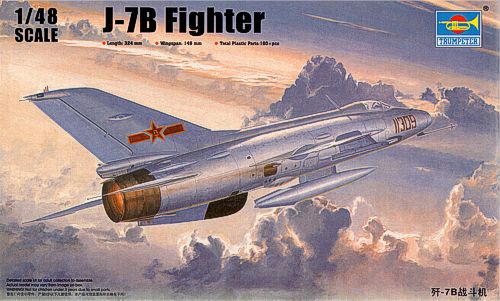 Trumpeter 02860 1:48 Chengdu J-7B Fighter