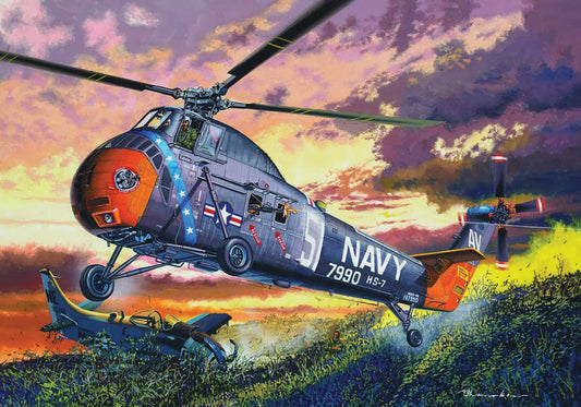 Trumpeter 02882 1:48 Sikorsky H-34 US Navy Rescue