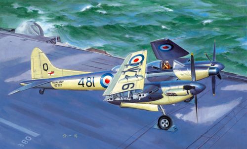 Trumpeter 02895 1:48 de Havilland Hornet NF.21