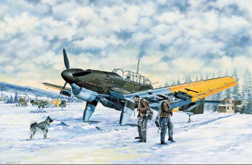 Trumpeter 03215 1:32 Junkers Ju-87B-2/U4 'Stuka' with Skis