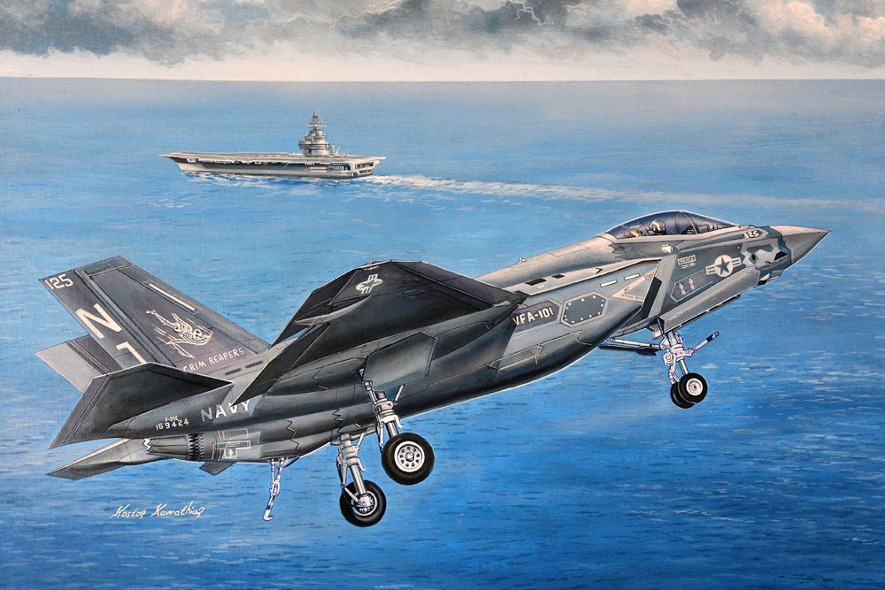 Trumpeter 03230 1:32 Lockheed-Martin F-35C Lightning II 5th Generation Carrier Aircraft