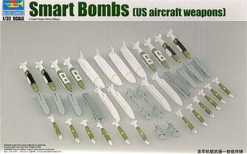 Trumpeter 03305 1:32 Aircraft Weapons: U.S. Air Force Smart Bombs