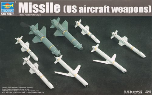 Trumpeter 03306 1:32 U.S. Aircraft Weapons: Missiles