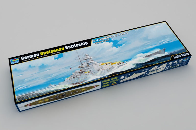 Trumpeter 03714 1:200 German Gneisenau Battleship