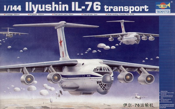 Trumpeter 03901 1:144 Ilyushin IL-76 Transport