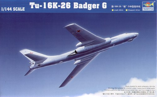 Trumpeter 03907 1:144 Tupolev Tu-16K Badger G