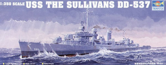 Trumpeter 05304 1:350 USS The Sullivans DD-537