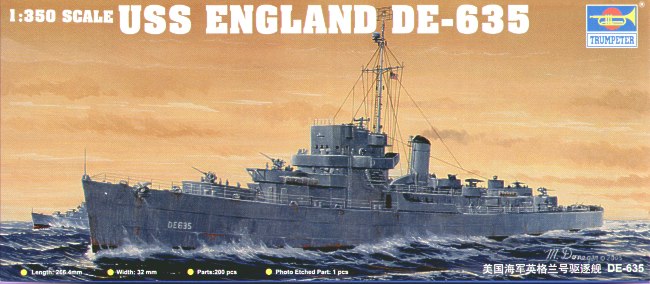 Trumpeter 05305 1:350 USS England DE-635