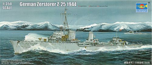 Trumpeter 05321 1:350 Zerstorer Z-25 1944