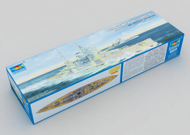 Trumpeter 05324 1:350 H.M.S. Queen Elizabeth Battleship 1943