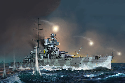 Trumpeter 05348 1:350 Fiume Italian Heavy Cruiser