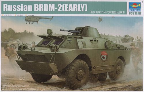 Trumpeter 05511 1:35 Soviet BRDM-2 (Early)