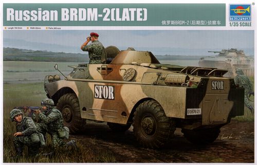 Trumpeter 05512 1:35 Soviet BRDM-2 Late