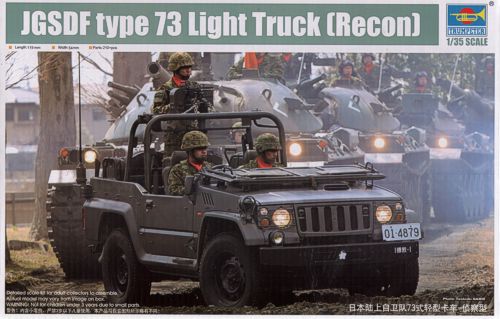 Trumpeter 05519 1:35 JGSDF Type 73 Light Truck (Recon)