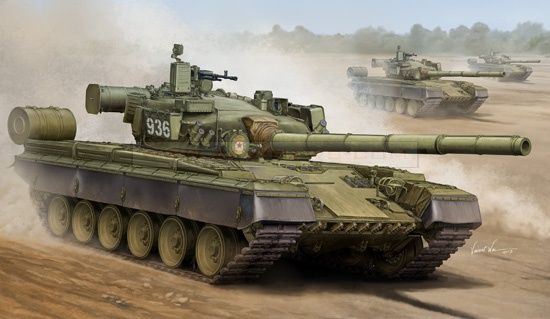 Trumpeter 05565 1:35 Soviet T-80B MBT