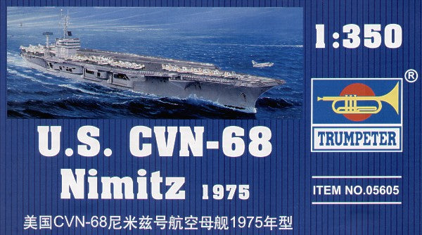 Trumpeter 05605 1:350 USS Nimitz Class Aircraft Carrier